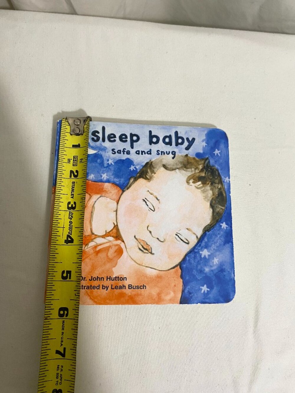 Sleep Baby Safe and Snug Board Book Dr John Hutton Leah Busch Baby Bedtime Book